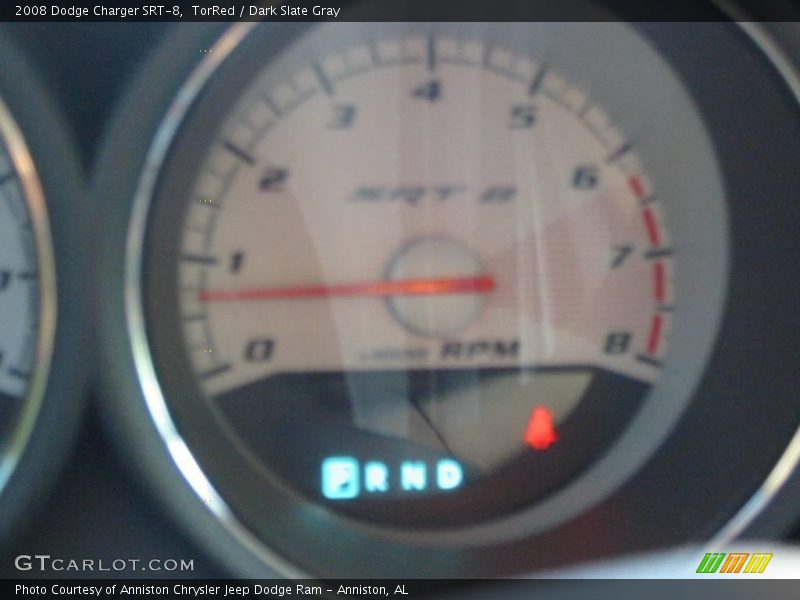 TorRed / Dark Slate Gray 2008 Dodge Charger SRT-8