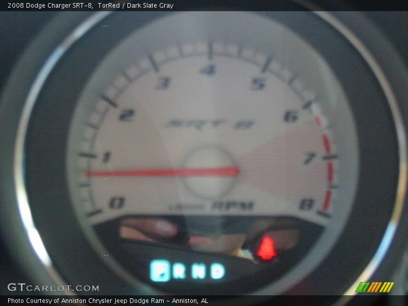 TorRed / Dark Slate Gray 2008 Dodge Charger SRT-8