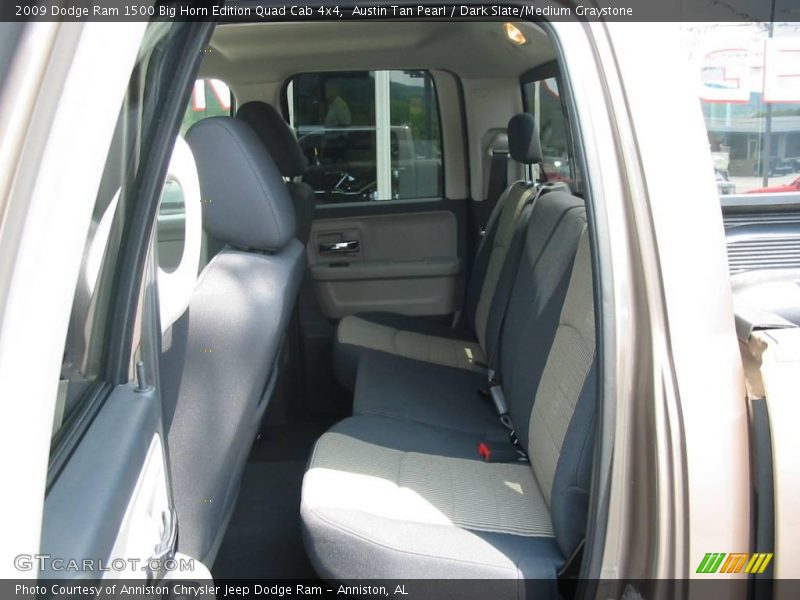 Austin Tan Pearl / Dark Slate/Medium Graystone 2009 Dodge Ram 1500 Big Horn Edition Quad Cab 4x4