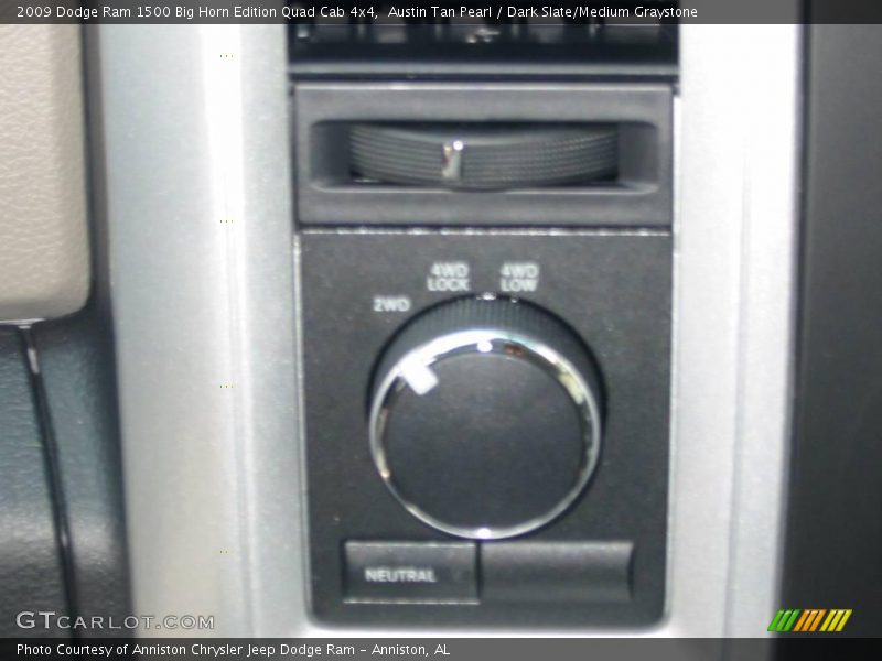 Austin Tan Pearl / Dark Slate/Medium Graystone 2009 Dodge Ram 1500 Big Horn Edition Quad Cab 4x4