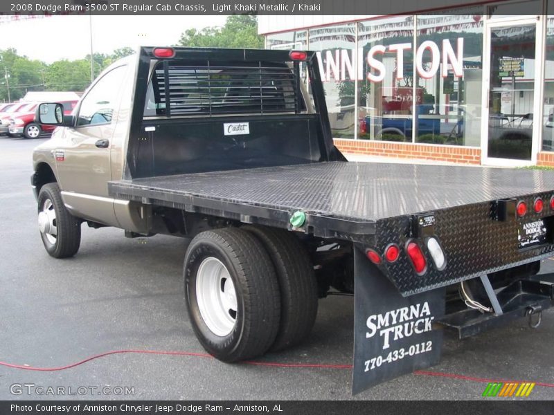 Light Khaki Metallic / Khaki 2008 Dodge Ram 3500 ST Regular Cab Chassis