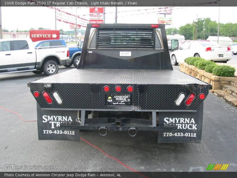 Light Khaki Metallic / Khaki 2008 Dodge Ram 3500 ST Regular Cab Chassis
