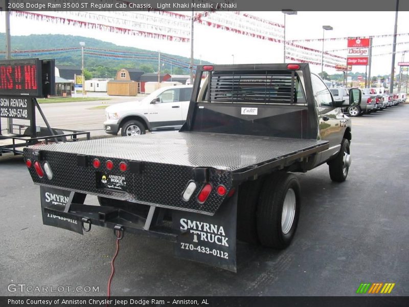 Light Khaki Metallic / Khaki 2008 Dodge Ram 3500 ST Regular Cab Chassis