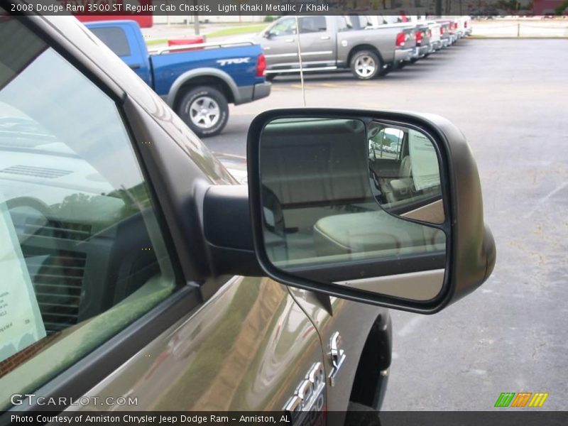 Light Khaki Metallic / Khaki 2008 Dodge Ram 3500 ST Regular Cab Chassis
