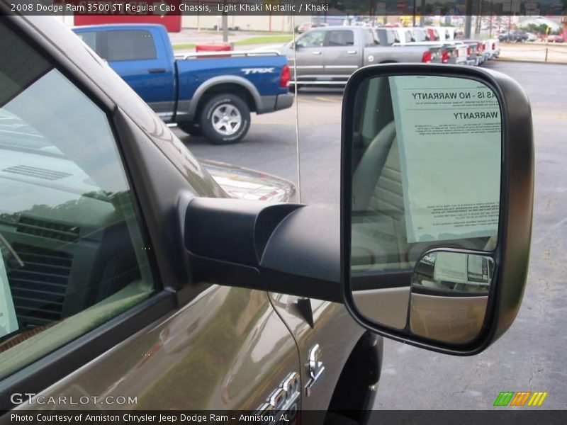 Light Khaki Metallic / Khaki 2008 Dodge Ram 3500 ST Regular Cab Chassis
