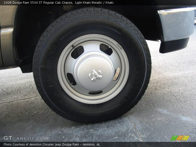 Light Khaki Metallic / Khaki 2008 Dodge Ram 3500 ST Regular Cab Chassis
