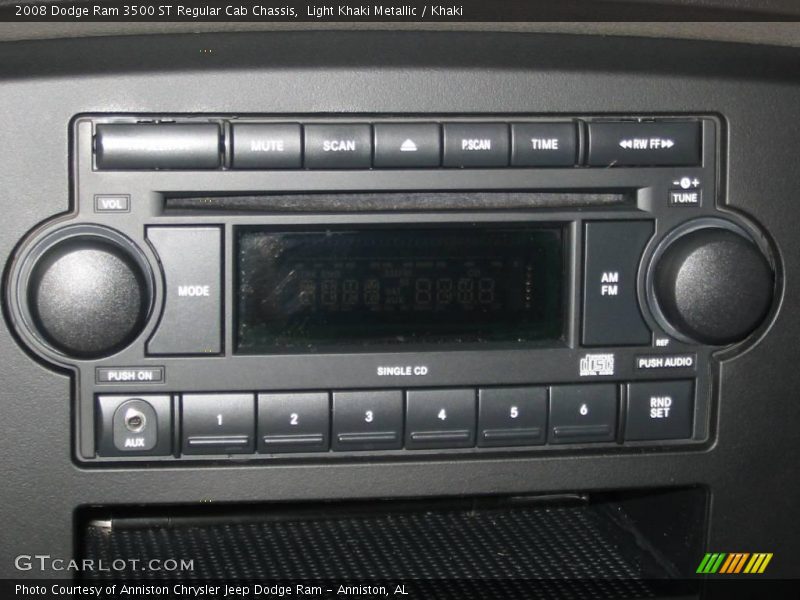 Light Khaki Metallic / Khaki 2008 Dodge Ram 3500 ST Regular Cab Chassis