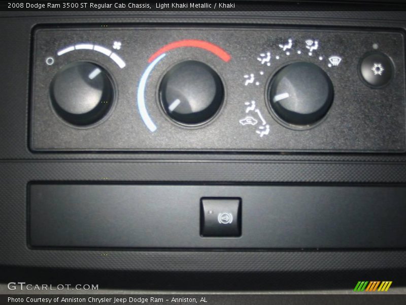 Light Khaki Metallic / Khaki 2008 Dodge Ram 3500 ST Regular Cab Chassis
