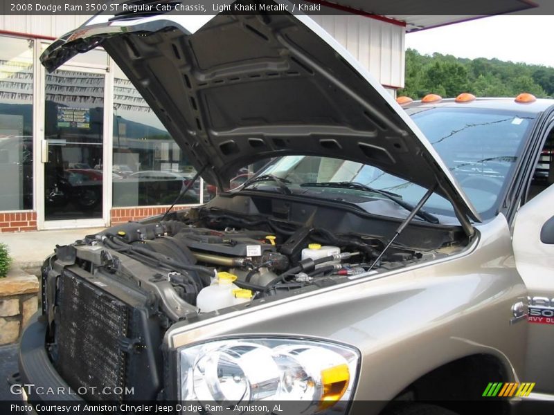 Light Khaki Metallic / Khaki 2008 Dodge Ram 3500 ST Regular Cab Chassis