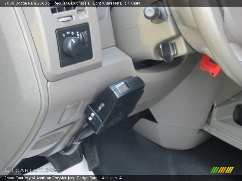 Light Khaki Metallic / Khaki 2008 Dodge Ram 3500 ST Regular Cab Chassis