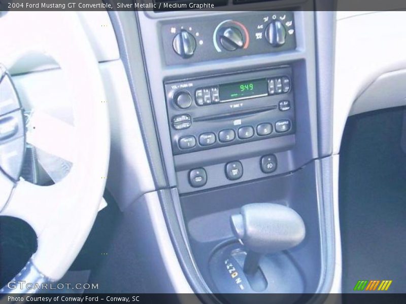 Silver Metallic / Medium Graphite 2004 Ford Mustang GT Convertible