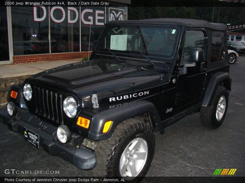 Black / Dark Slate Gray 2006 Jeep Wrangler Rubicon 4x4
