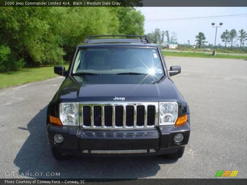 Black / Medium Slate Gray 2006 Jeep Commander Limited 4x4