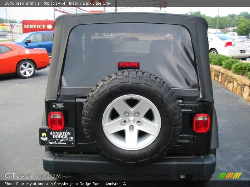 Black / Dark Slate Gray 2006 Jeep Wrangler Rubicon 4x4