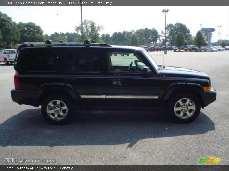 Black / Medium Slate Gray 2006 Jeep Commander Limited 4x4