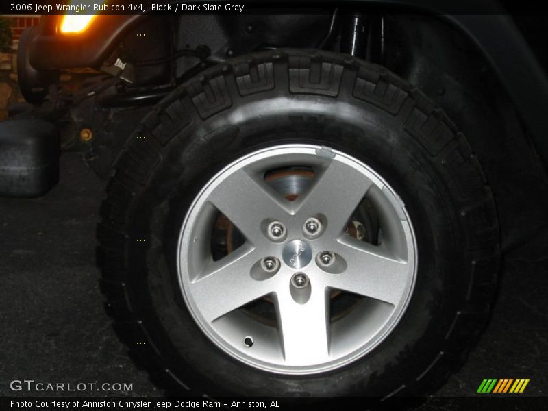 Black / Dark Slate Gray 2006 Jeep Wrangler Rubicon 4x4