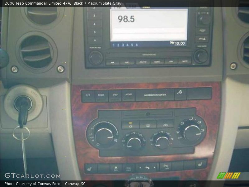 Black / Medium Slate Gray 2006 Jeep Commander Limited 4x4
