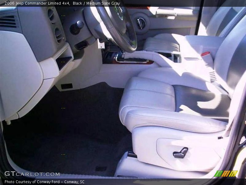Black / Medium Slate Gray 2006 Jeep Commander Limited 4x4
