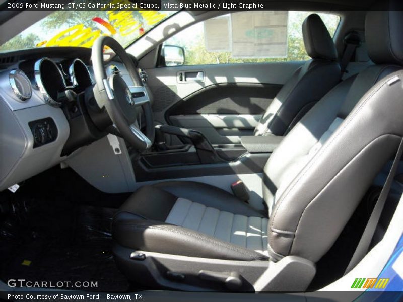 Vista Blue Metallic / Light Graphite 2009 Ford Mustang GT/CS California Special Coupe
