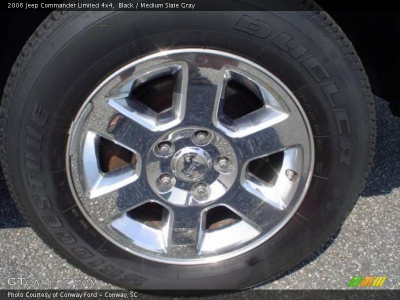 Black / Medium Slate Gray 2006 Jeep Commander Limited 4x4