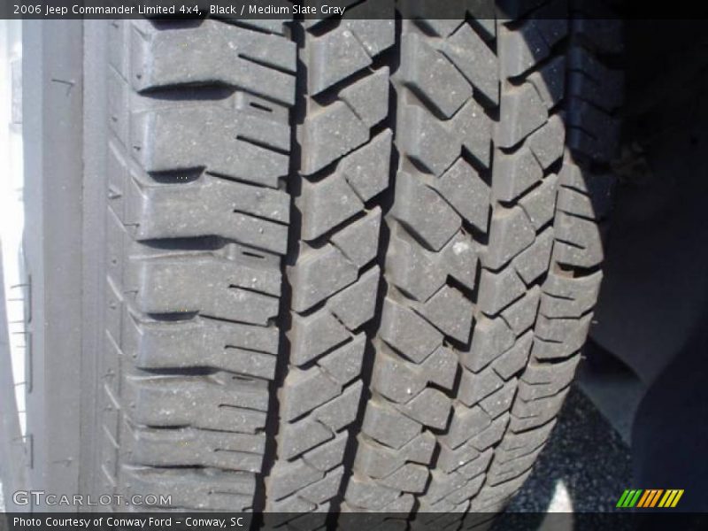 Black / Medium Slate Gray 2006 Jeep Commander Limited 4x4