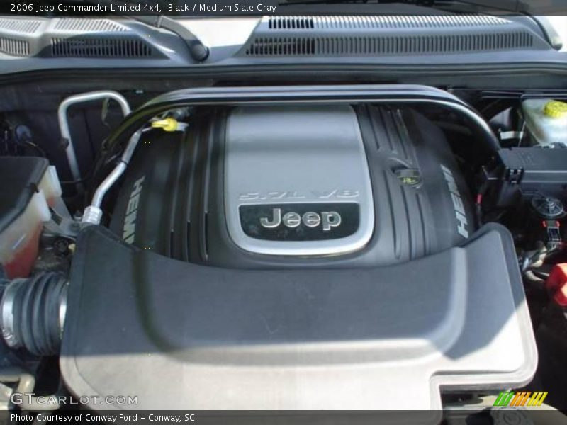 Black / Medium Slate Gray 2006 Jeep Commander Limited 4x4