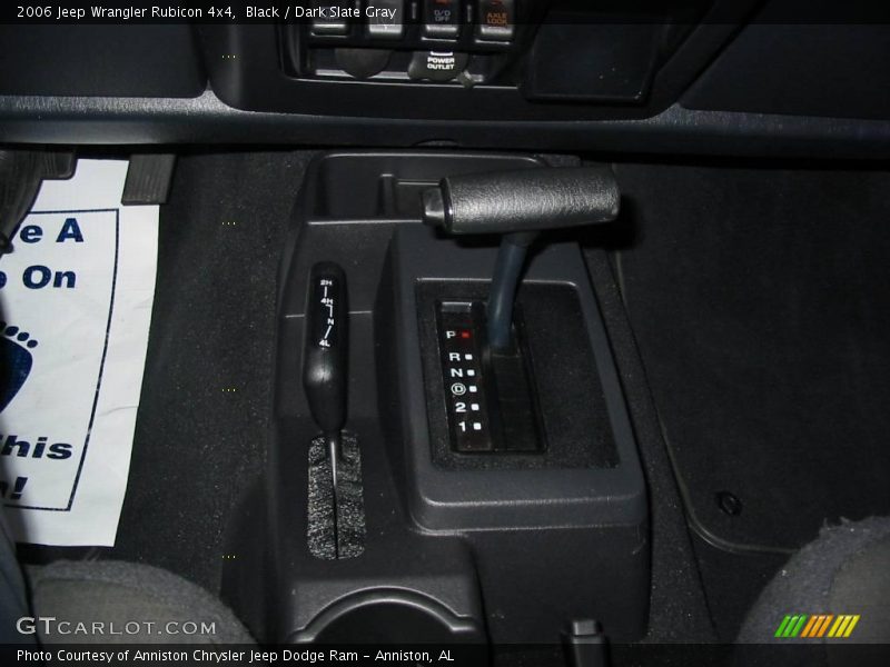Black / Dark Slate Gray 2006 Jeep Wrangler Rubicon 4x4