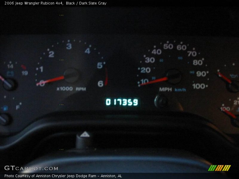 Black / Dark Slate Gray 2006 Jeep Wrangler Rubicon 4x4