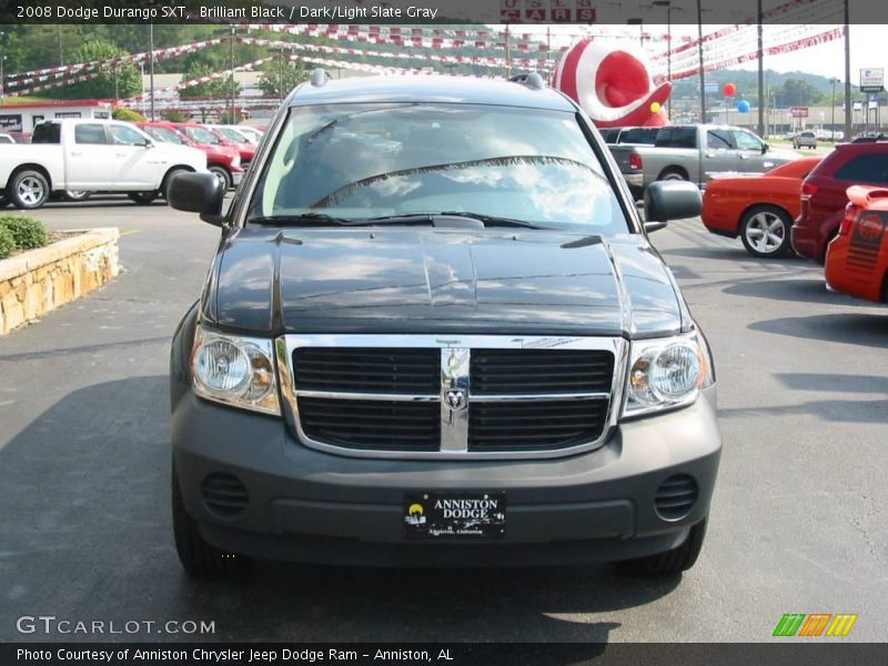Brilliant Black / Dark/Light Slate Gray 2008 Dodge Durango SXT