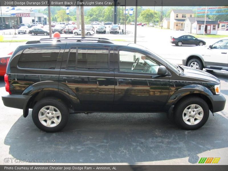 Brilliant Black / Dark/Light Slate Gray 2008 Dodge Durango SXT