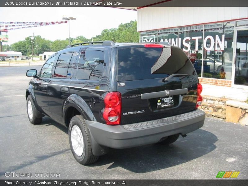 Brilliant Black / Dark/Light Slate Gray 2008 Dodge Durango SXT