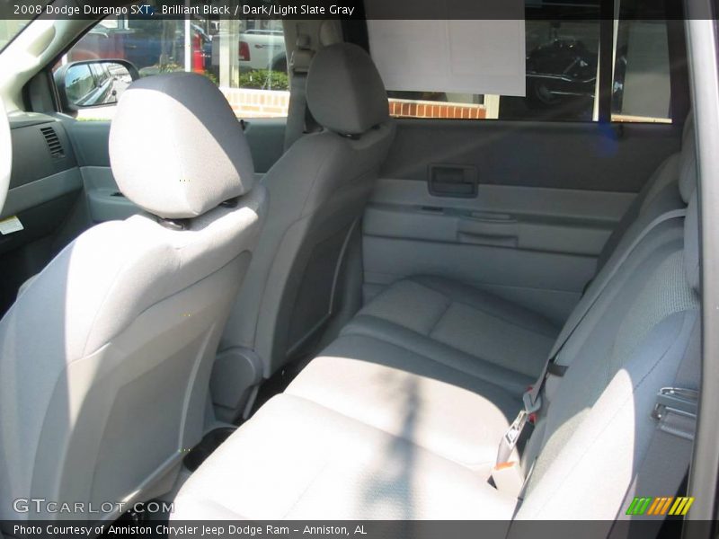 Brilliant Black / Dark/Light Slate Gray 2008 Dodge Durango SXT