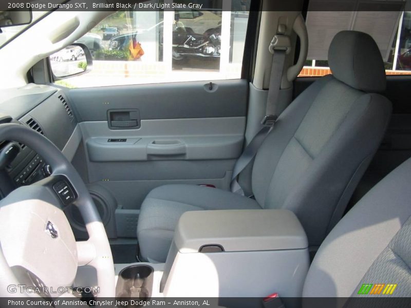 Brilliant Black / Dark/Light Slate Gray 2008 Dodge Durango SXT