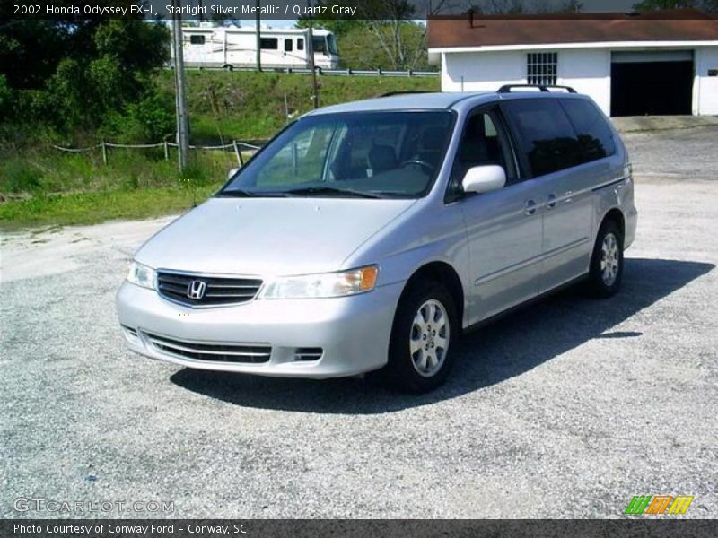 Starlight Silver Metallic / Quartz Gray 2002 Honda Odyssey EX-L