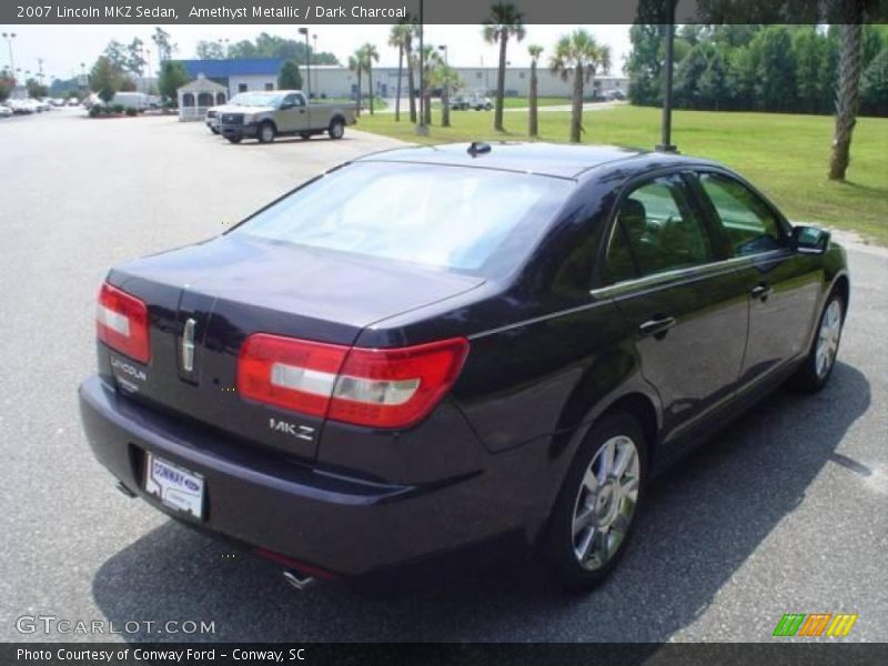 Amethyst Metallic / Dark Charcoal 2007 Lincoln MKZ Sedan
