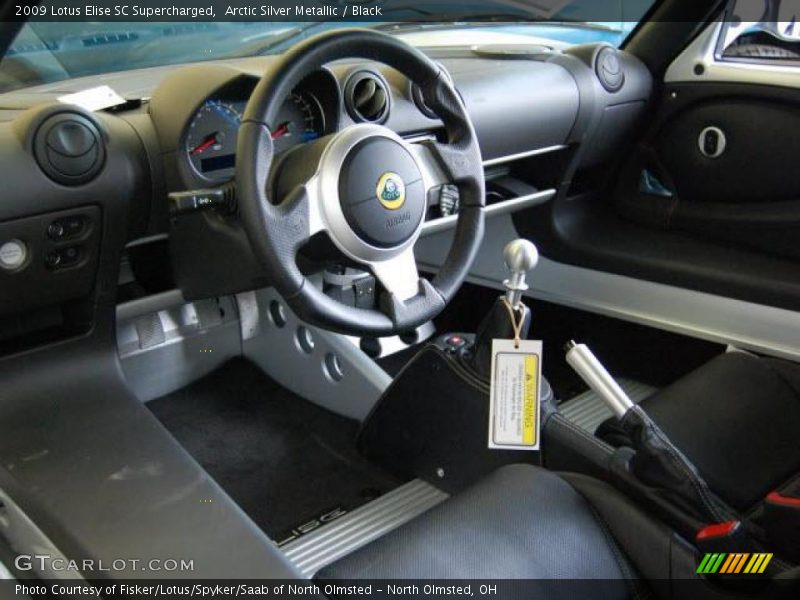 Black Interior - 2009 Elise SC Supercharged 