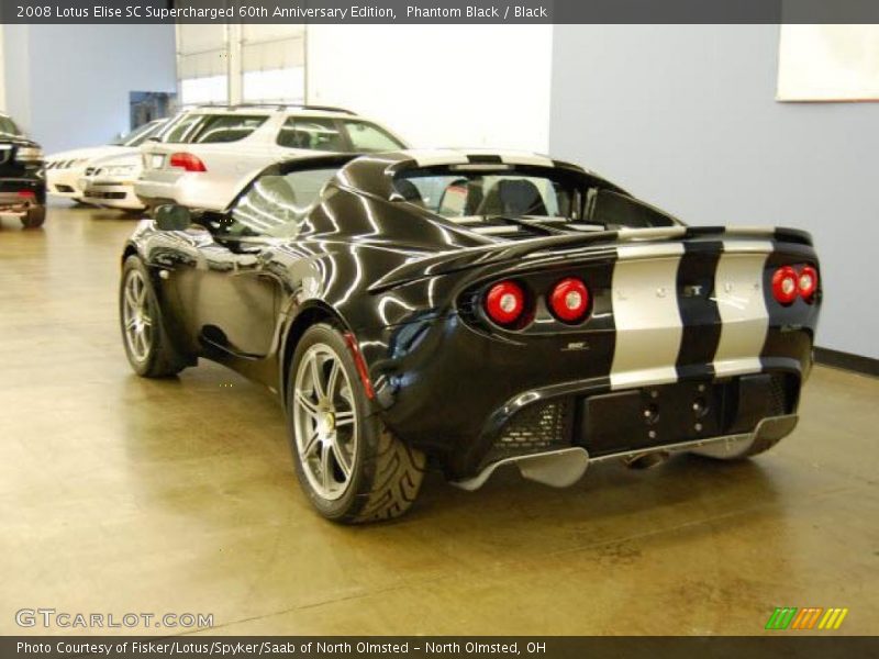 Phantom Black / Black 2008 Lotus Elise SC Supercharged 60th Anniversary Edition