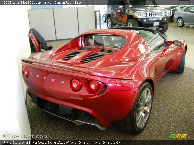  2008 Elise SC Supercharged Canyon Red