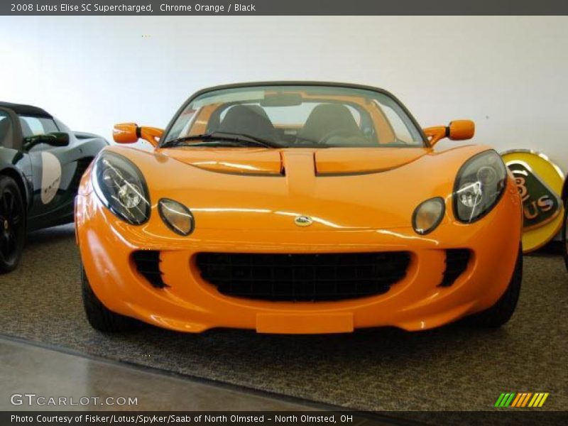 Chrome Orange / Black 2008 Lotus Elise SC Supercharged