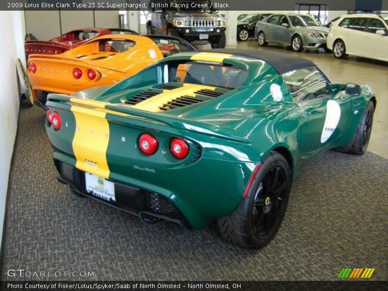 British Racing Green / Black 2009 Lotus Elise Clark Type 25 SC Supercharged