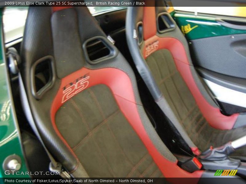 British Racing Green / Black 2009 Lotus Elise Clark Type 25 SC Supercharged