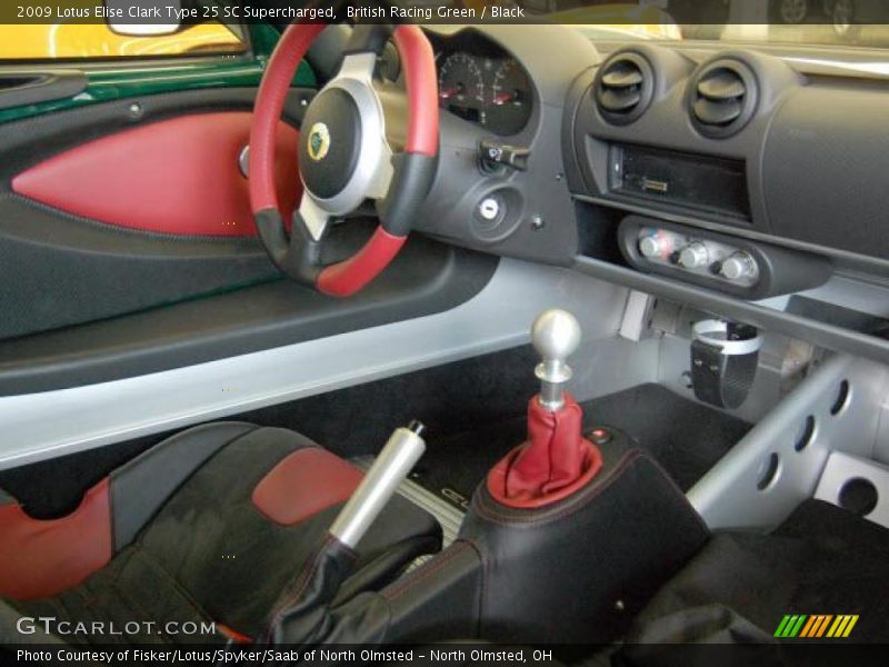 British Racing Green / Black 2009 Lotus Elise Clark Type 25 SC Supercharged