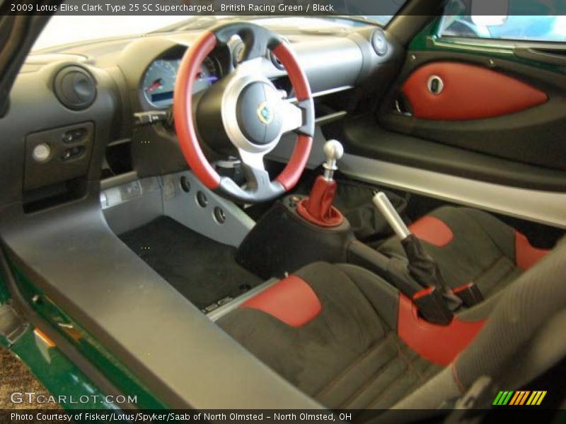 British Racing Green / Black 2009 Lotus Elise Clark Type 25 SC Supercharged