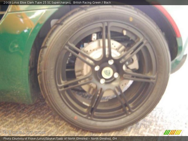British Racing Green / Black 2009 Lotus Elise Clark Type 25 SC Supercharged