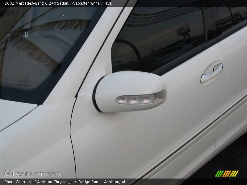Alabaster White / Java 2002 Mercedes-Benz C 240 Sedan