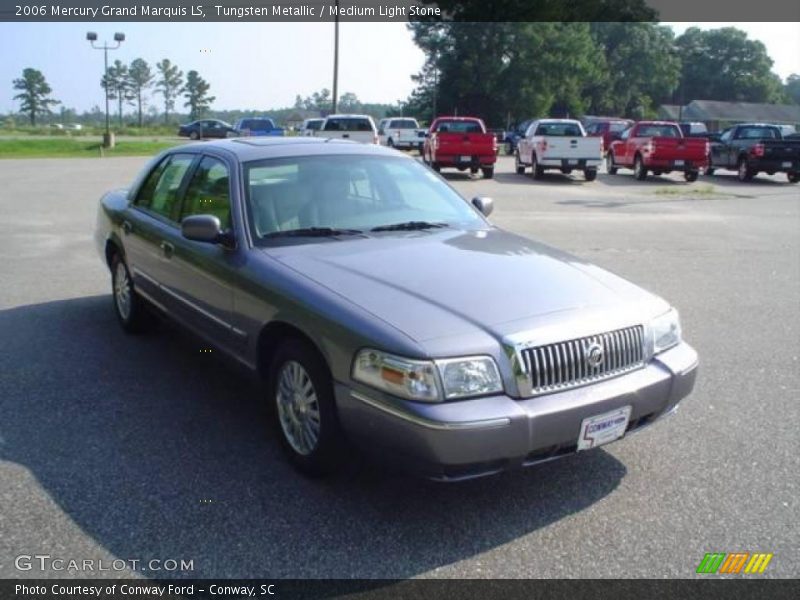 Tungsten Metallic / Medium Light Stone 2006 Mercury Grand Marquis LS