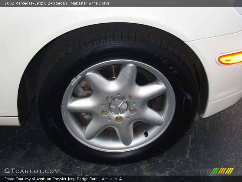 Alabaster White / Java 2002 Mercedes-Benz C 240 Sedan