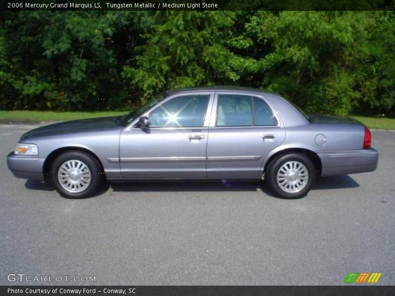 Tungsten Metallic / Medium Light Stone 2006 Mercury Grand Marquis LS