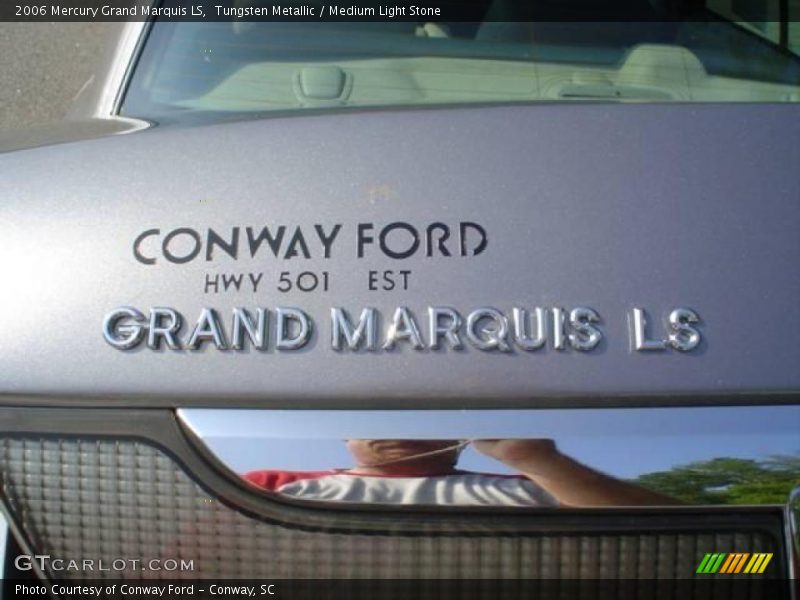 Tungsten Metallic / Medium Light Stone 2006 Mercury Grand Marquis LS