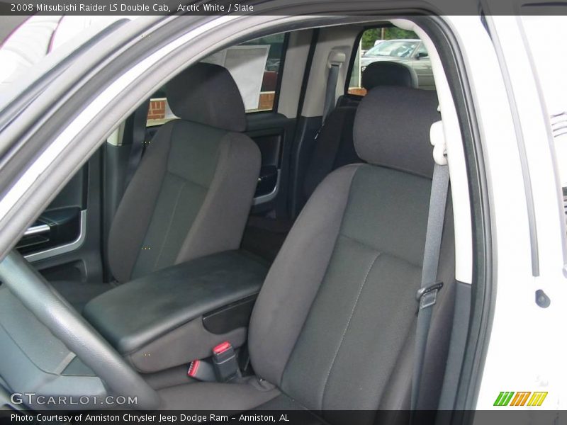 Arctic White / Slate 2008 Mitsubishi Raider LS Double Cab
